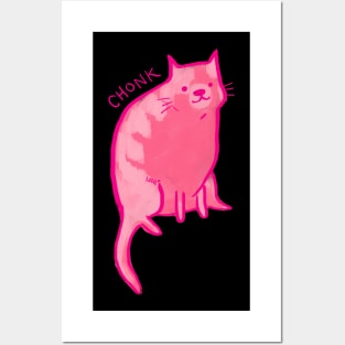 Fuchsia Chonk Posters and Art